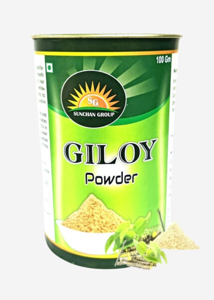 Sunchan Group Giloy Powder Tinospora cordifolia powder Neem Giloy 100 Gm Pack of 1