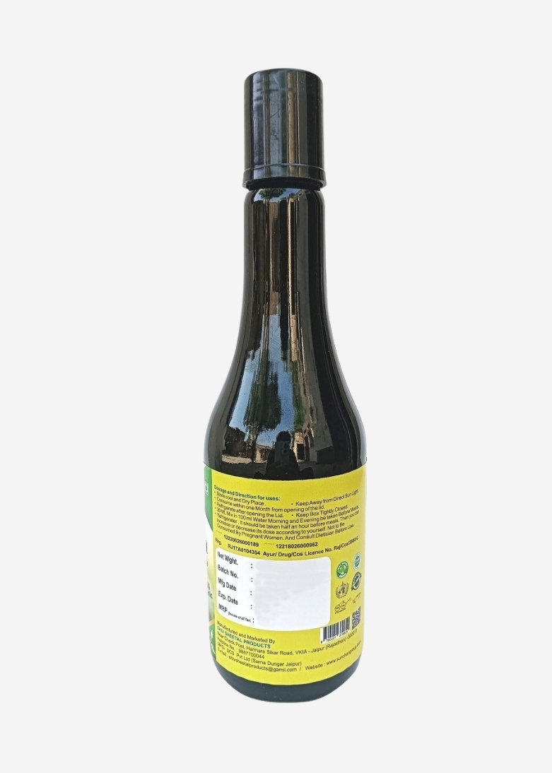 Sunchan Group Punarnava Juice 500 ML / Boerhavia diffusa Juice/ Liver and Kidney Health / Pure Organic Herbal Mix Vegetarian Healthy Immunity Power & Body Detox Juice Pack of 1 - Image 2