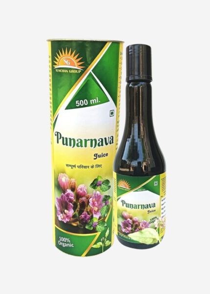 Sunchan Group Punarnava Juice 500 ML / Boerhavia diffusa Juice/ Liver and Kidney Health / Pure Organic Herbal Mix Vegetarian Healthy Immunity Power & Body Detox Juice Pack of 1