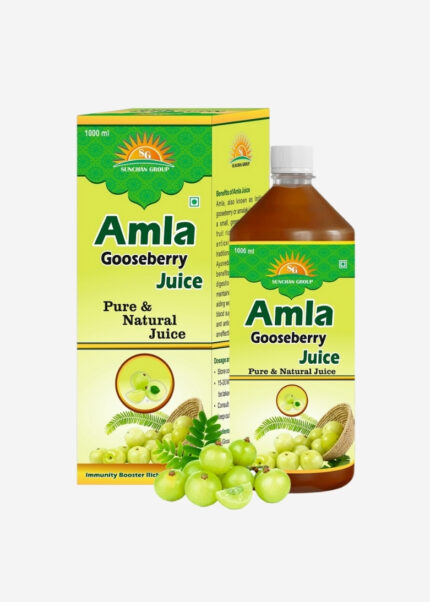 Sunchan Group Amla Juice Gooseberry Karonda Juice 1 Ltr 1000 ML with Box Herbal Natural Fruit Juice Pack of 1 x1000 ML