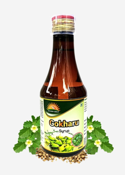 Sunchan Group Gokharu Syrup / Gokshura / Gokhru / Tribulus terrestris Gokharu Syrup 200 ML Pack of 1