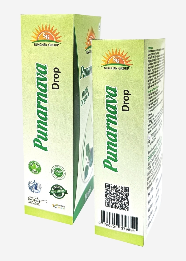 Sunchan Group Punarnava Drop 30 ML / Boerhavia diffusa Ark / Liver and Kidney Health / Herbal mix Immunity Power & Body Detox Pack of 1 - Image 2